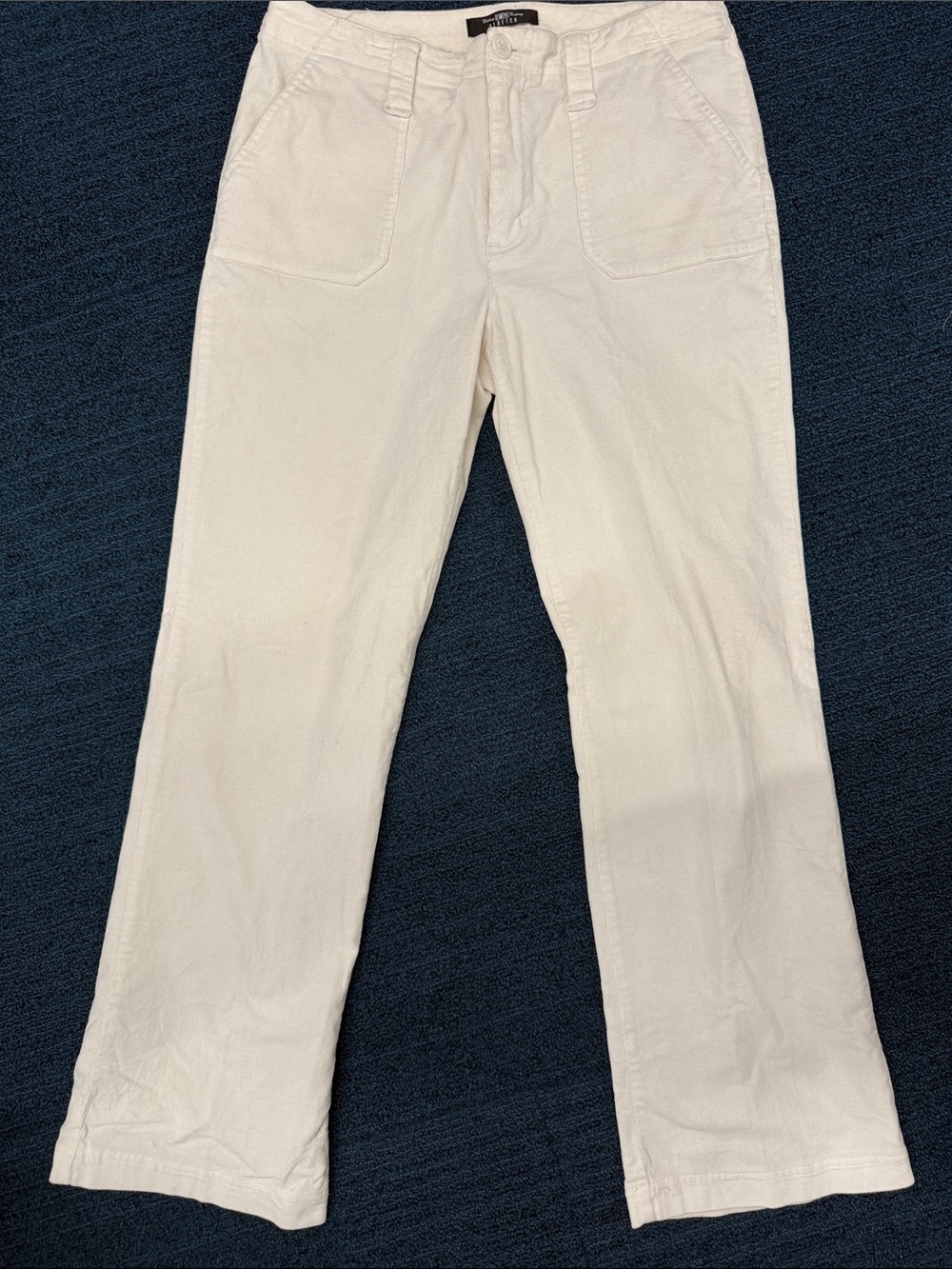 Women's Straight-Leg Jeans in White by